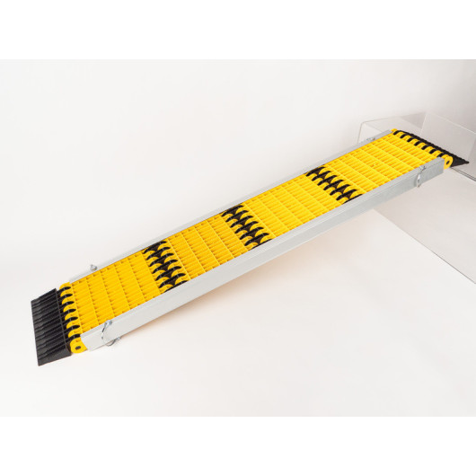 Rail aluminium pour rampe UNIKO 6in1 - rail de montage pour cales en rampe d'accès camping-car.