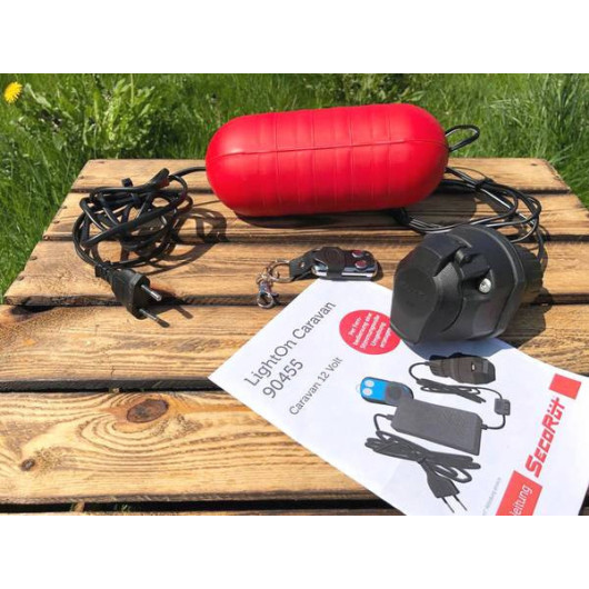 LightOn Caravan SECORÜT - adaptateur pour l'éclairage intérieur de votre caravane sans la voiture.