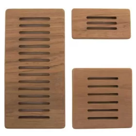 Grille d’aération en teck  ARC Marine - ventilation intérieure/extérieure bateau et camping-car