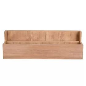 Porte-instruments de navigation en teck ARC Marine - organiseur mural pour table à carte de bateau