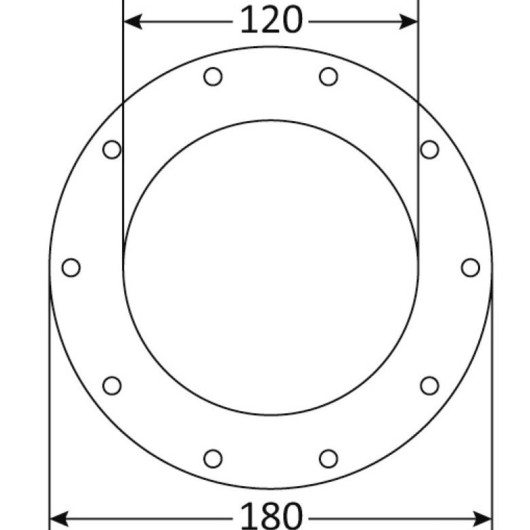 OSCULATI Trappe inspection réservoir gasoil ø 180 mm de bateau - H2R Equipements