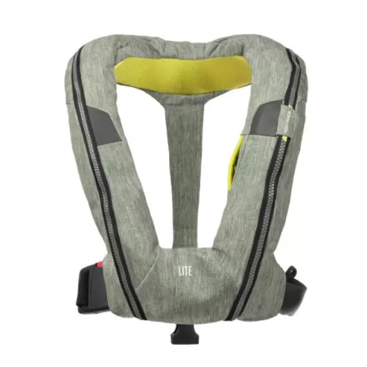 Gilet de sauvetage Deckvest lite SPINLOCK | Gilet automatique UML 5 | Gris