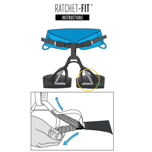 Baudrier Mast Pro SPINLCOK - pour vos ascensions au mât - H2R Equipements