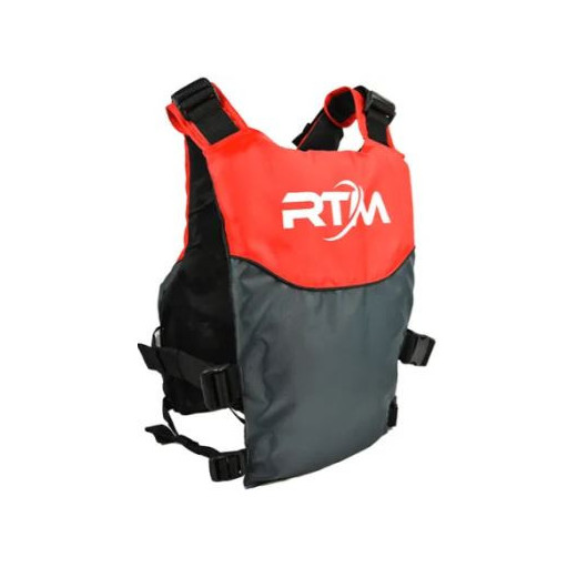 RTM Gilet Jade rouge / gris