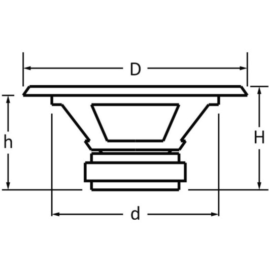 OSCULATI Subwoofer 10" haut-parleur de basses étanche pour bateau - H2R Equipements