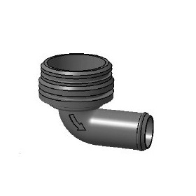 PLASTIMO Embout refoulement ø 25 mm
