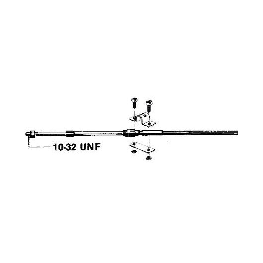 ULTRAFLEX L14 Arrêt de gaine pour câble 10-32