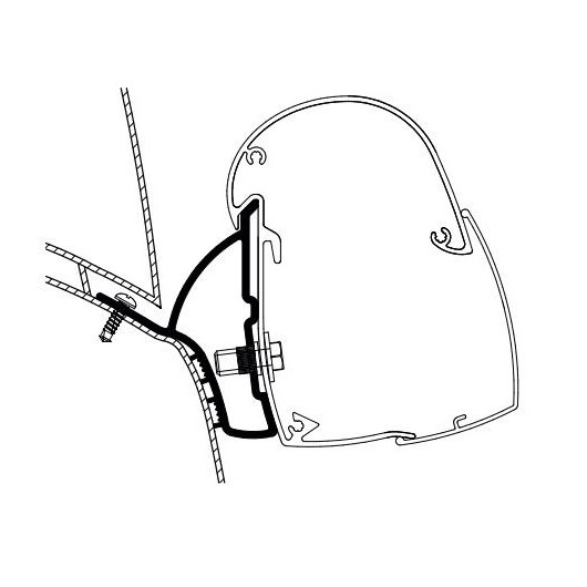 THULE Kit HYMER Car 302 - Ducato H1