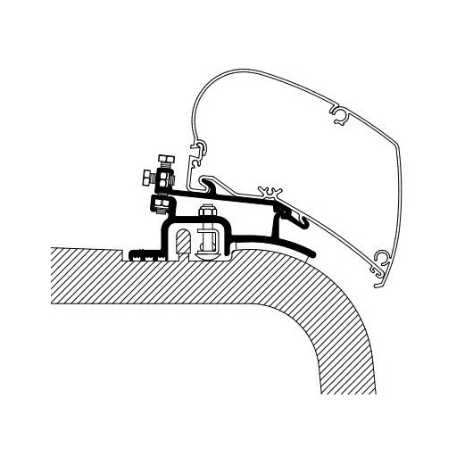 THULE Kit DUCATO 1994 à 2006