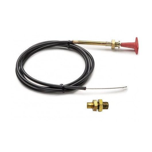Kit tirette a câble pour étouffoir stop moteur et starter du bateau | longueur personnalisable