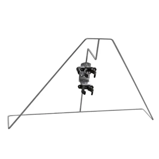 Support inox pour bouée fer à cheval + feu TREM - fixation balcon pour bouée de sauvetage en bateau