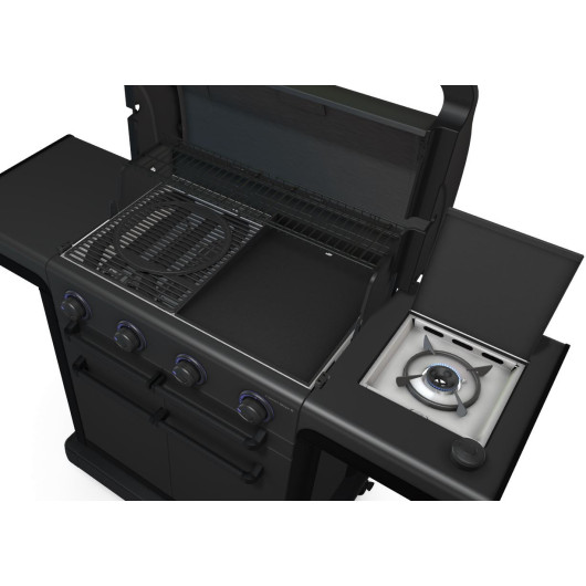 CAMPINGAZ Barbecue Onyx 4 S - bbq à gaz 4 bruleur plancha & grille a couvercle - terrasse maison & mobil-home - H2R Equipements