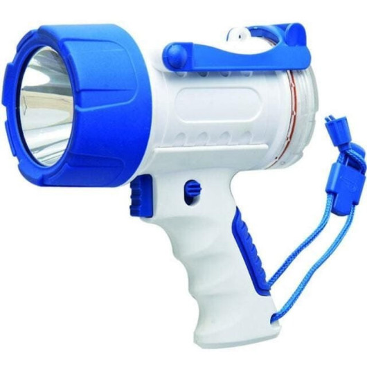 Projecteur à main pour bateau Euromarine LED 300lm IP67 charge 12/230V | Lampe torche et lanterne