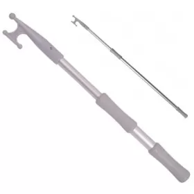 Gaffe longue Ocean Safety télescopique de 130 à 240 cm | Gaffe pour semi-rigide & bateau moteur