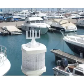 STOPGULL S27 Anti oiseaux pour tête de mât et feux de navigation bateau.