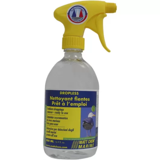 Nettoyant spécial fientes d'oiseau MATT CHEM Dropless - entretien du bateau - H2R Equipements