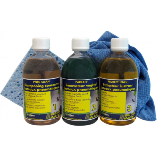 MATT CHEM Kit pneumatique pour nettoyage et entretien bateau semi-rigide & annexe - H2R Equipements