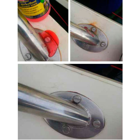Nettoyant inox éliminateur trace de rouille MATT CHEM Nettinox - entretien du bateau - H2R Equipements