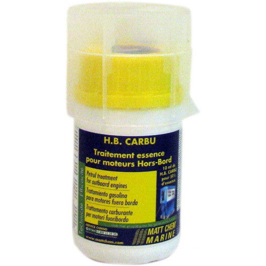 Traitement essence anti-corrosion moteur HB MATT CHEM HB Carbu - entretien du bateau - H2R Equipements