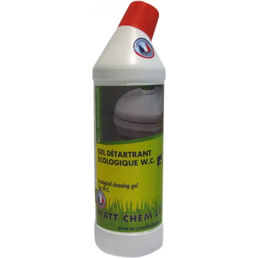Gel détartrant écologique pour WC MATT CHEM L-WC entretien camping-car & fourgon aménagé - H2R Equipements