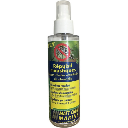 MATT CHEM Fly Répulsif moustiques pour surfaces en bateau - H2R Equipements