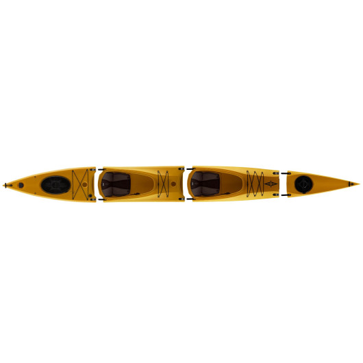 Mercury GTX Duo POINT 65° N - kayak biplace pour la randonnée en mer.