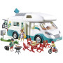 Camping-car et famille PLAYMOBIL - jouet playmobil camping-car avec les accessoires.