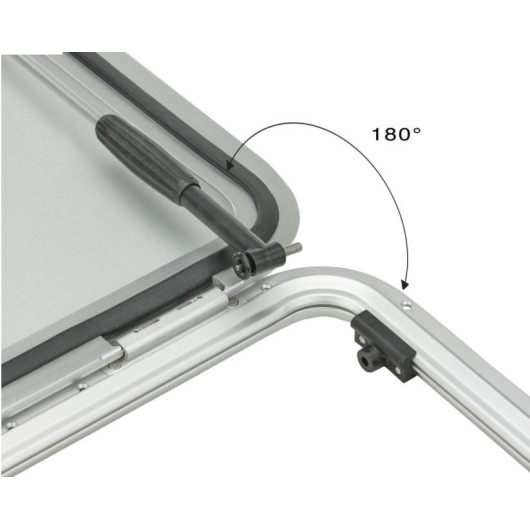 PLASTIMO Panneau de pont plein aluminium sans plexiglas - équipement pont & coque de bateau - H2R Equipements