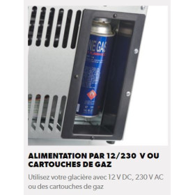 DOMETIC CombiCool ACX3 40 G - Glacière portable trimixte 12/230V cartouche gaz - H2R Equipements