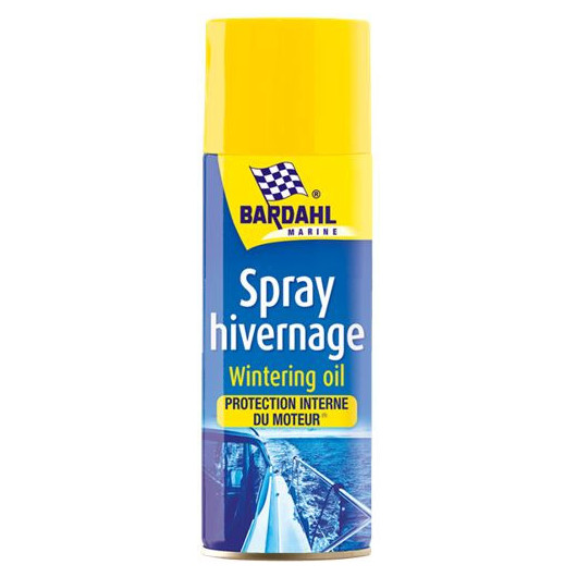 Spray d’hivernage pour tous moteur Bardahl | Dégrippant, lubrifiant et graisse
