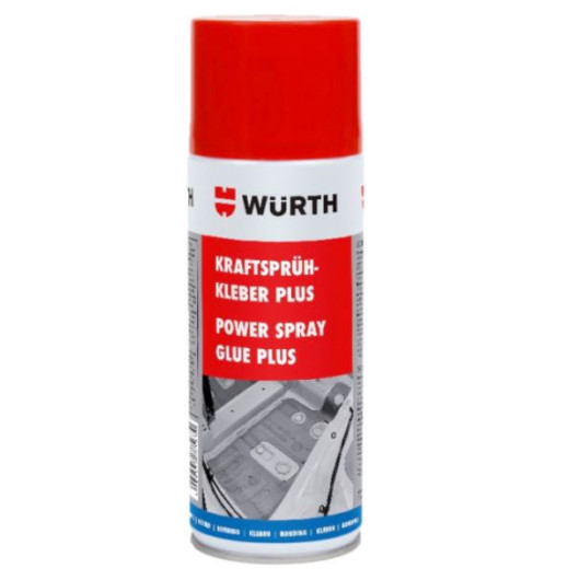 WÜRTH Power Spray Glue Plus haute température