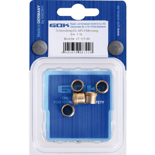 GOK 5 olives laiton pour RSV8