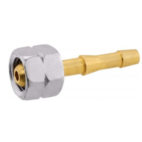 Lot De 2 Raccords à Gaz Coudés 90° 1/4" - Laiton, Filetage Gauche, Pour Camping-car, Barbecue