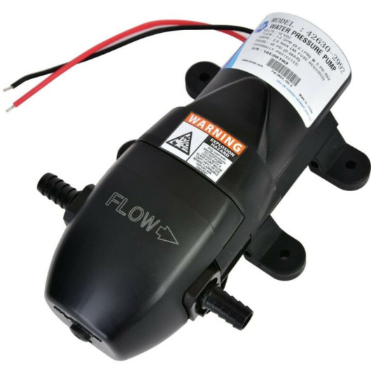 Par-Max 1 - 3,8 L/m JABSCO - Groupe d'eau, pompe automatique 12V pour bateau, van & camping-car