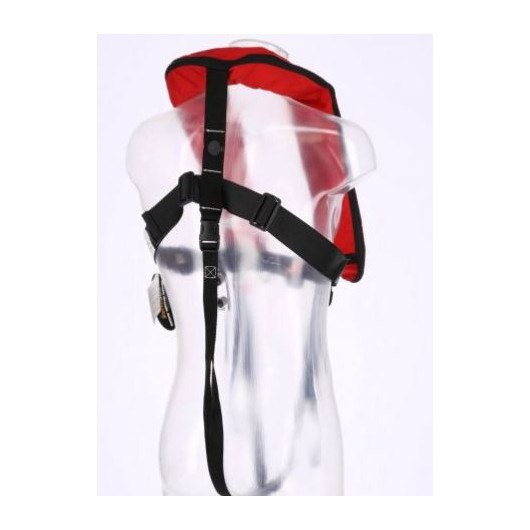Gilet gonflable automatique 300N + lampe de bateau - Sécurité des personnes - H2R Equipements