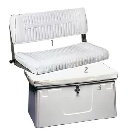 Banquette configurable 90 cm - vedettes et semi-rigides - complet
