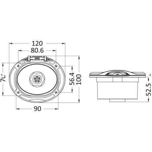Sortie d'eau prise rapide Nuvola - OSCULATI - Tuyau, raccord, nable & accessoire bateau