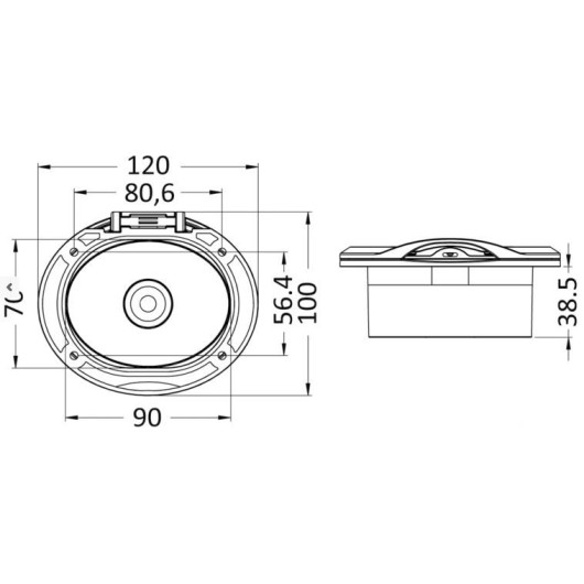 Entrée d'eau Nuvola - OSCULATI - Tuyau, raccord, nable & accessoire pour bateau