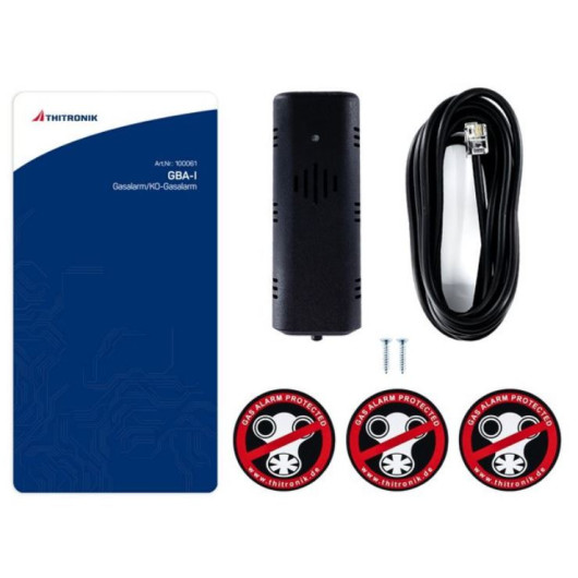 THITRONIK Alarme gaz GBA-I | alarme 12 V gaz narcotique bateau, camping-car & fourgon | H2R Equipements