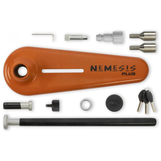 FULLSTOP Nemesis Plus | sabot antivol roue caravane et remorque bateau | H2R Equipements