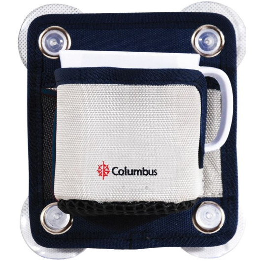 Organiseur cockpit porte-tasse - COLUMBUS -  Accessoire de rangement en bateau