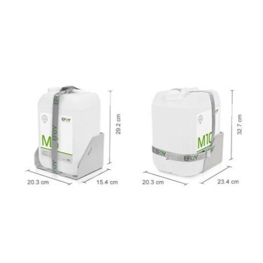 EFOY Support cartouches à combustible + sangle | fixation camping-car & bateau | H2R Equipements