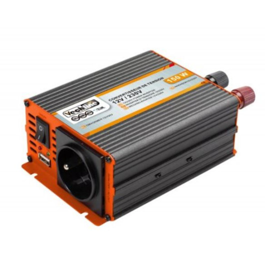 VECHLINE Convertisseur 12/230V|150W quasi sinus | électricité bateau & camping-car