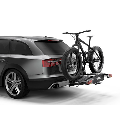 EasyFold XT 2 THULE - porte-vélos sur attelage basculant pour les mini-van et fourgons aménagés.
