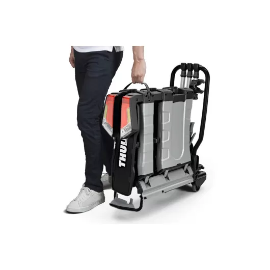 EasyFold XT 3 THULE - porte-vélos sur attelage basculant pour les mini-van et fourgons aménagés.