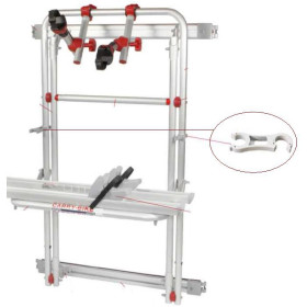 FIAMMA entretoise pour maintenir le porte vélo fermé.