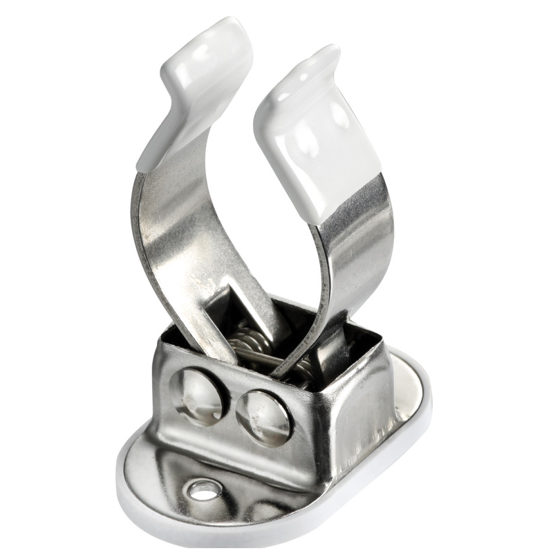 Qiilu support de charnière de bateau Jaw Slide 38mm Top Charnière Rail Mount Fitting 316