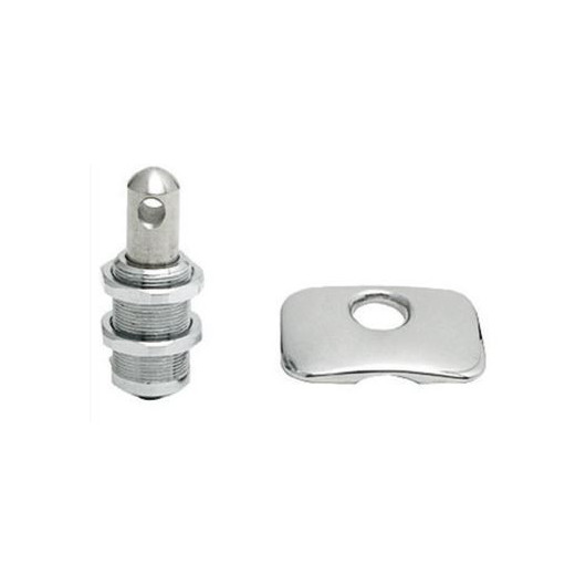 Serrure poussoir caréné OSCULATI  - Quincaillerie marine - H2R Equipements