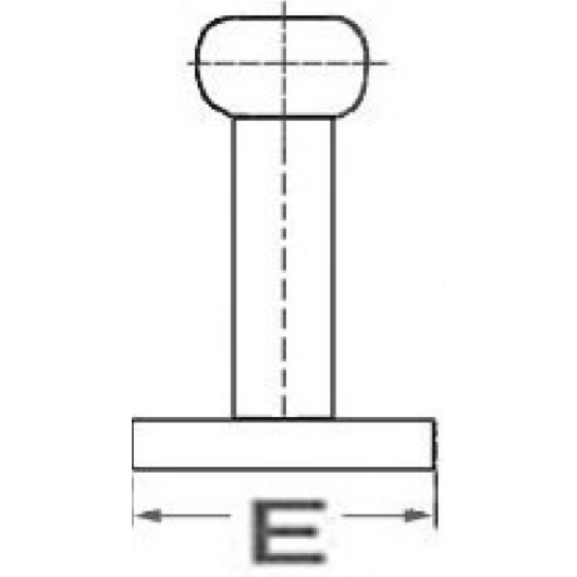 OSCULATI Taquet Nordik noir - Taquet équipement bateau - H2R Equipements
