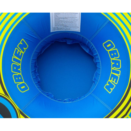 O'BRIEN Le Tube Deluxe | bouée tractée ronde 1  personne résistante type donut | H2R Equipements